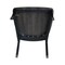 International Concepts Set of 2 Cosmo Chairs, Coal-Black/washed black C75-310P - alternate 2